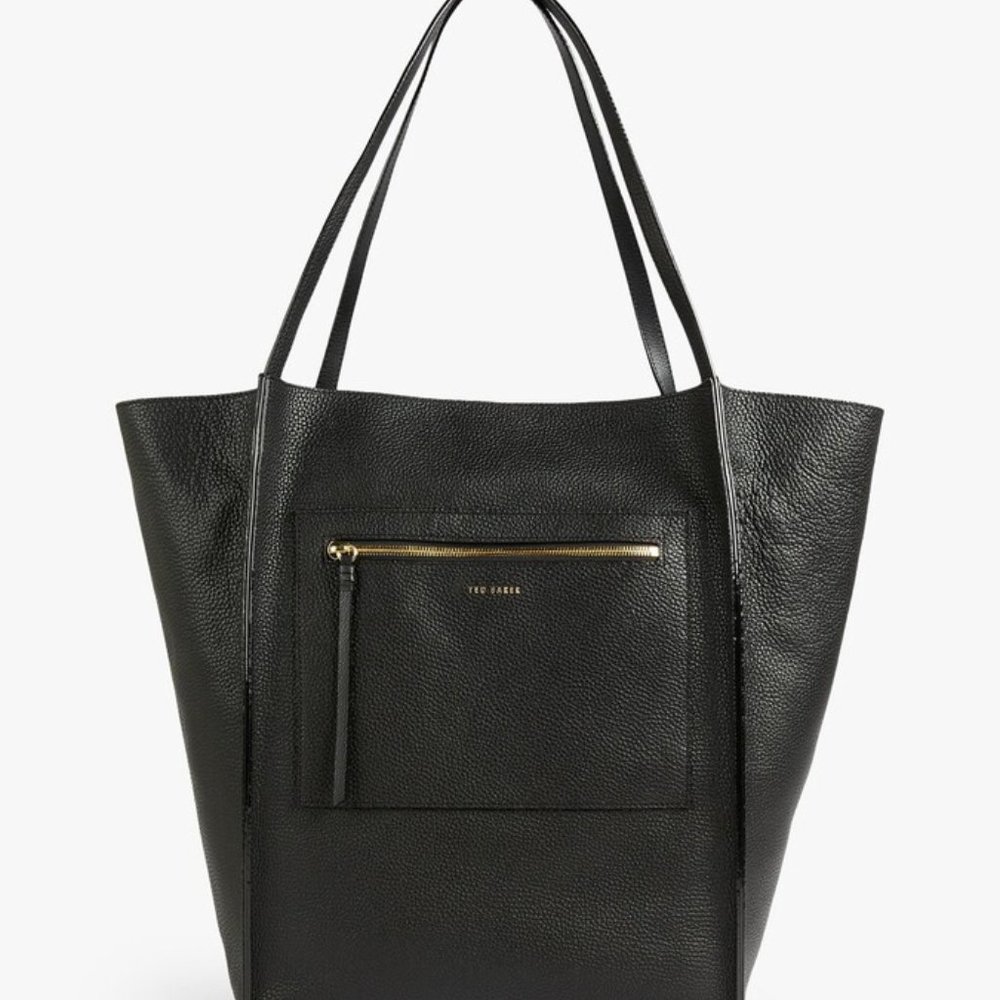 Ted Baker Leather Shopper Tote  gbp 195